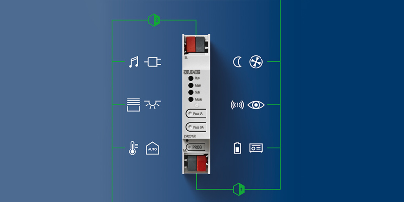 KNX Bereichs- und Linienkoppler bei Andreas Caster Elektro-Technik GmbH in Geretsried