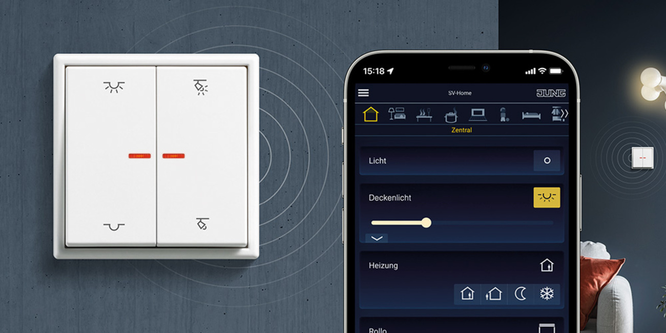 KNX RF Taster bei Andreas Caster Elektro-Technik GmbH in Geretsried